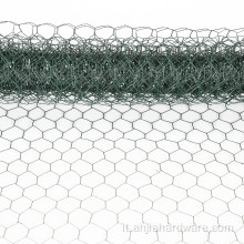 Reti di pollo galvanizzato con rivestimento hexagoal ricoperto di PVC